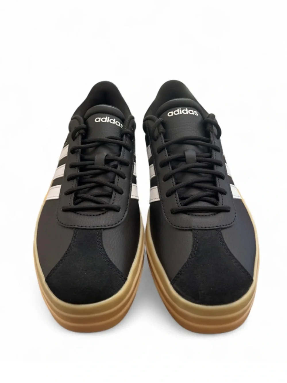 adidas VL Court Bold Triple Stack Gum Sole Shoes Size US Women’s 9/ Men 8 (NEW)
